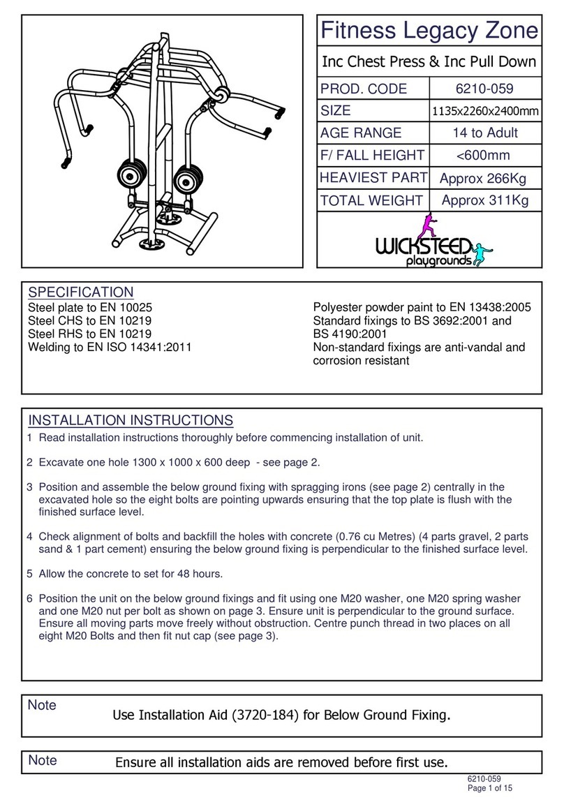 Wicksteed 6210-059 manual