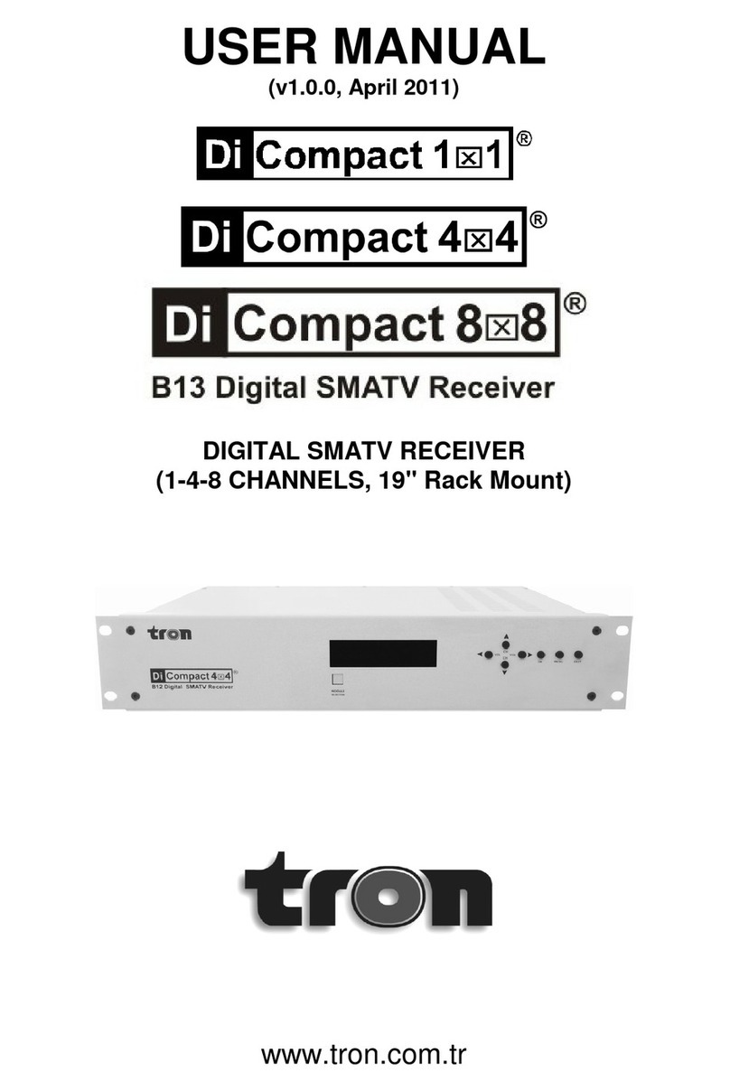 tron Di-Compact B13 user manual