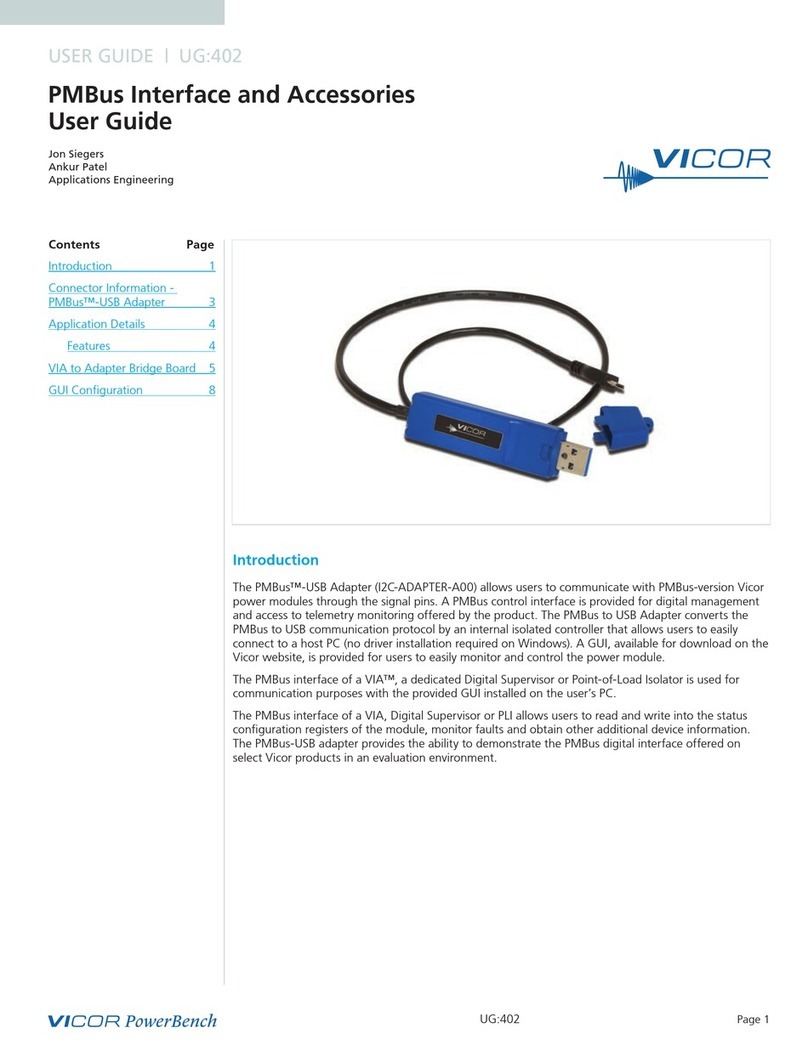 VICOR PowerBench PMBus user guide
