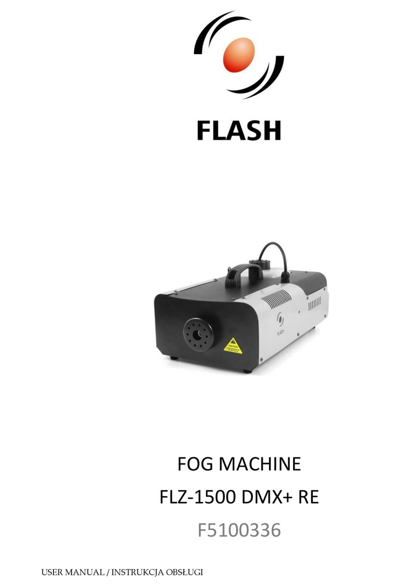 Flash FLZ-1500 DMX+ RE User manual