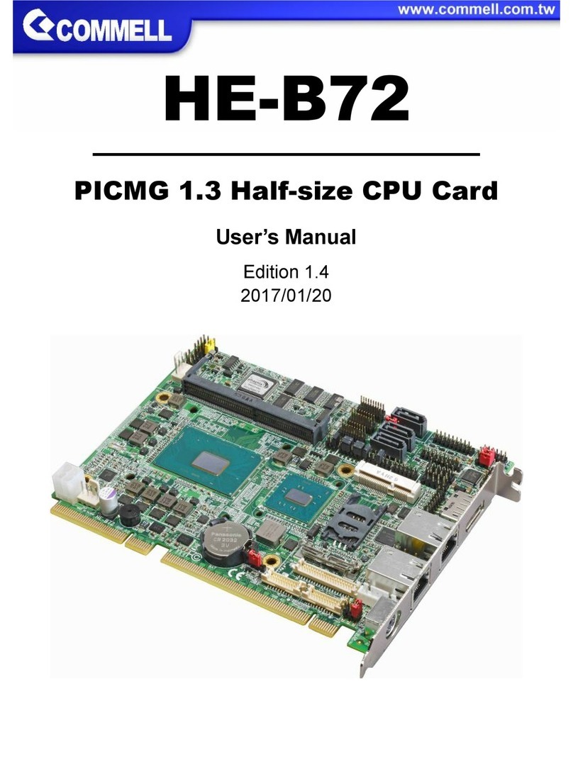 Commell HE-B72 user manual