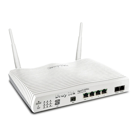 Draytek Vigor2132 Series user guide