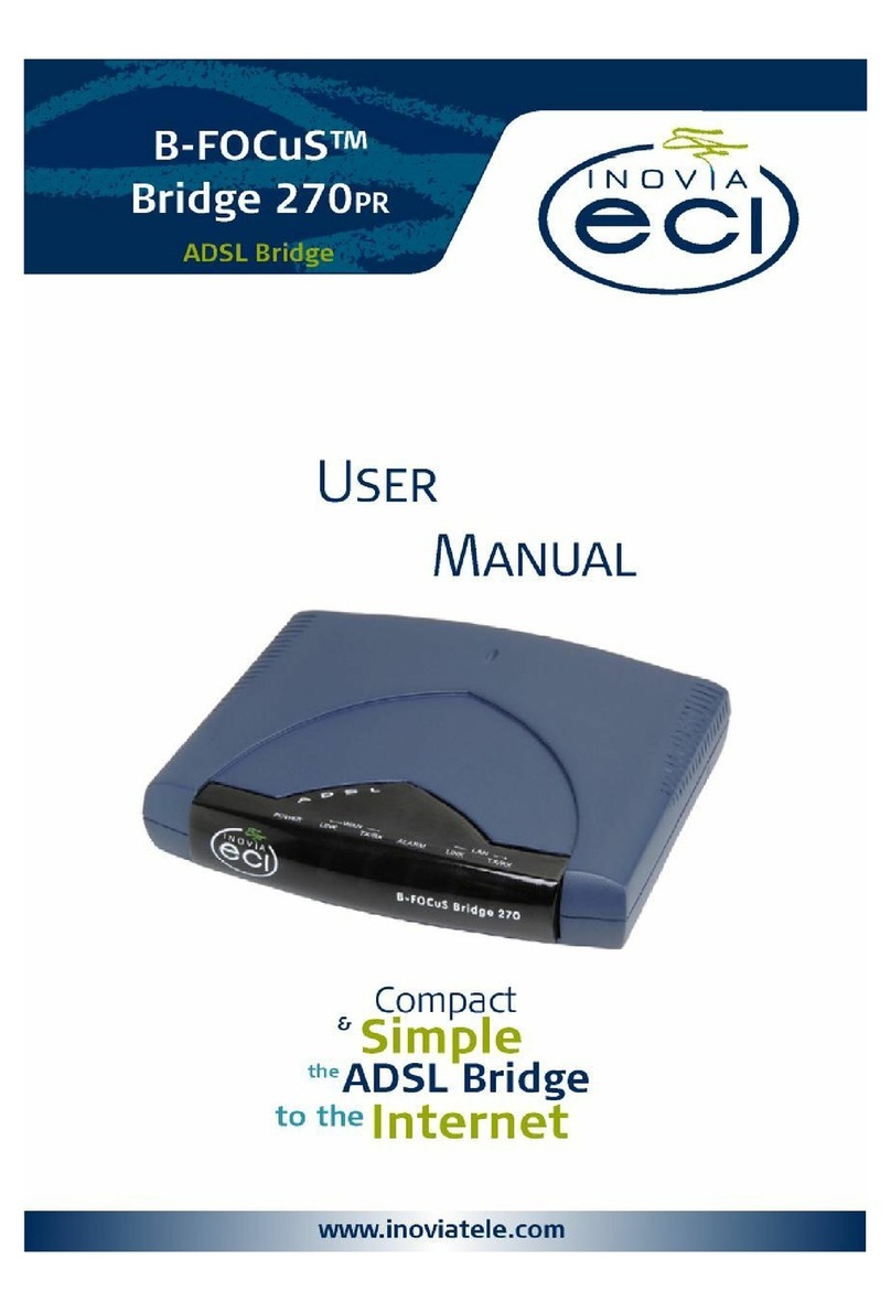 Eci Telecom b-focus 270pr user manual