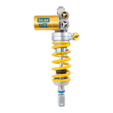 Ohlins TTX GP User manual