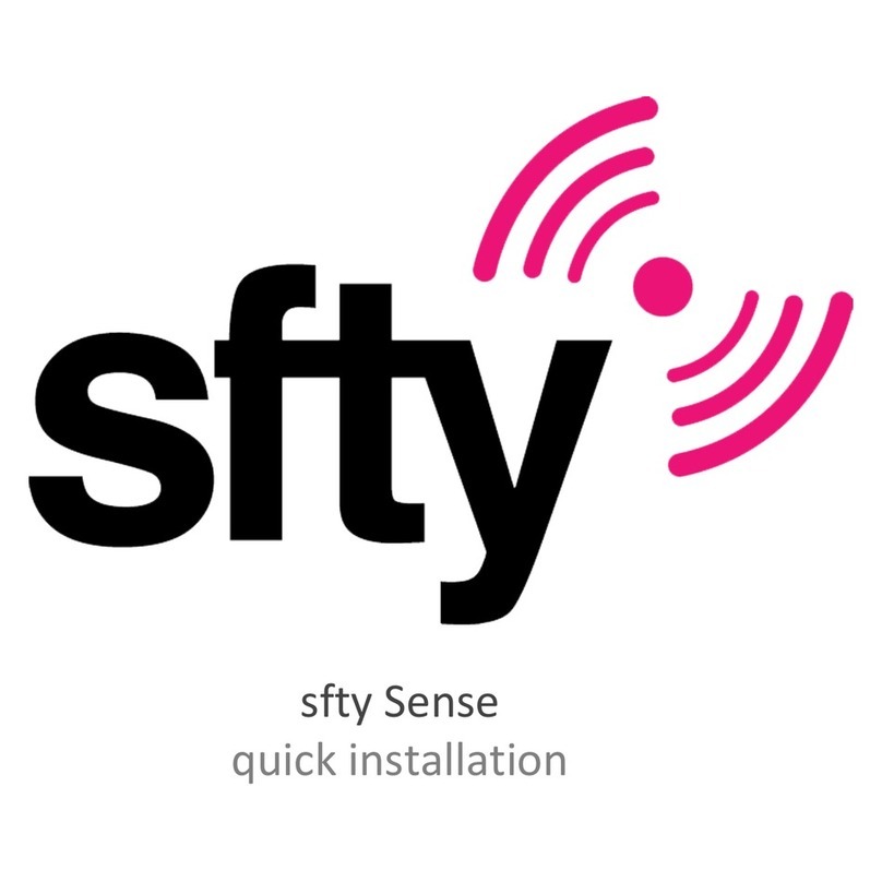 sfty Sense Quick installation