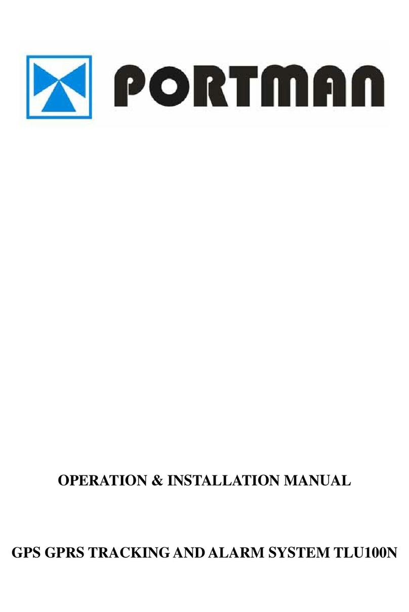PORTMAN TLU100N Operation and installation manual