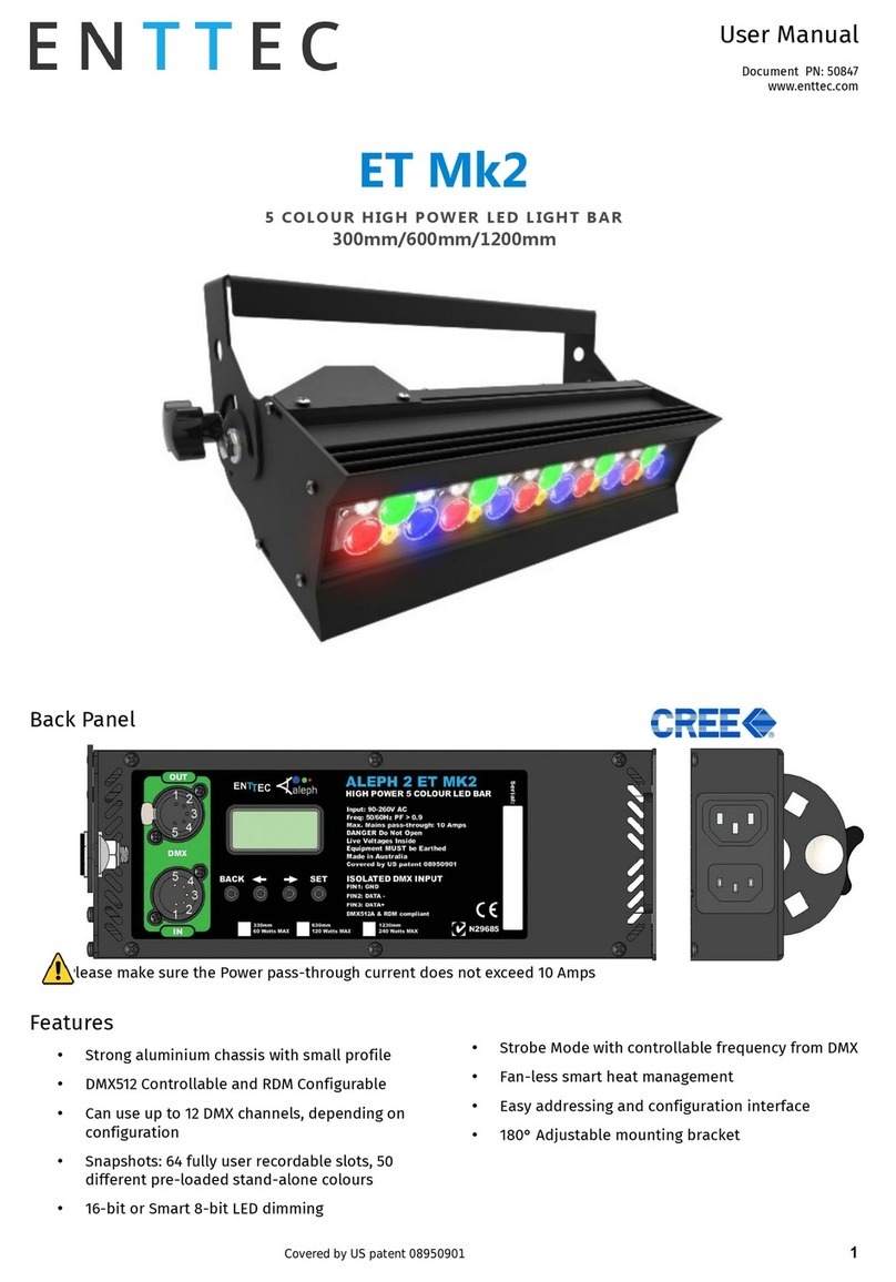 Enttec ET Mk2 user manual