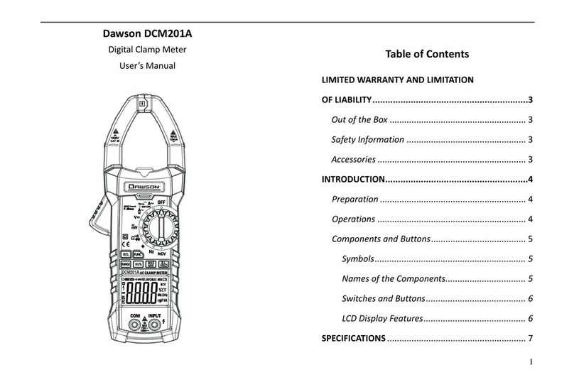 Dawson DCM201A user manual