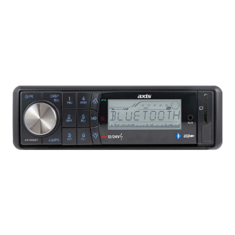 Axis AX1800BT User manual