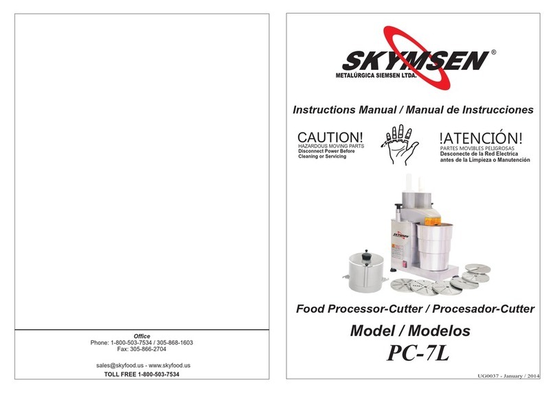 Skymsen PC-7L instruction manual
