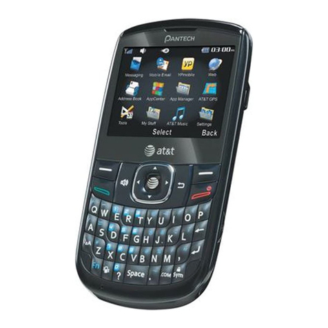 Pantech P5000 User manual Pantech P5000 User manual