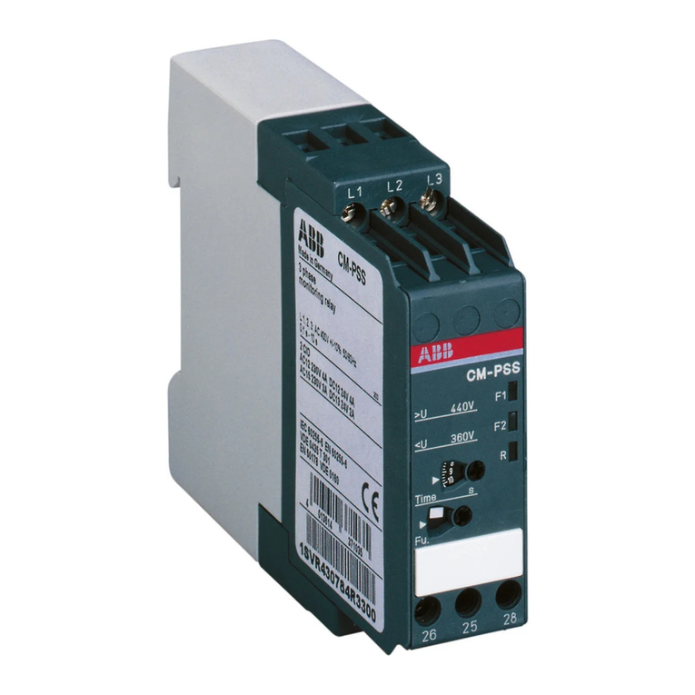 ABB PSR User manual