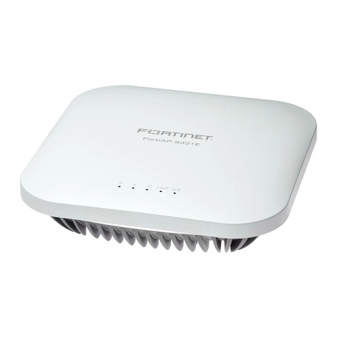 Fortinet FortiAP S421E Owner's manual