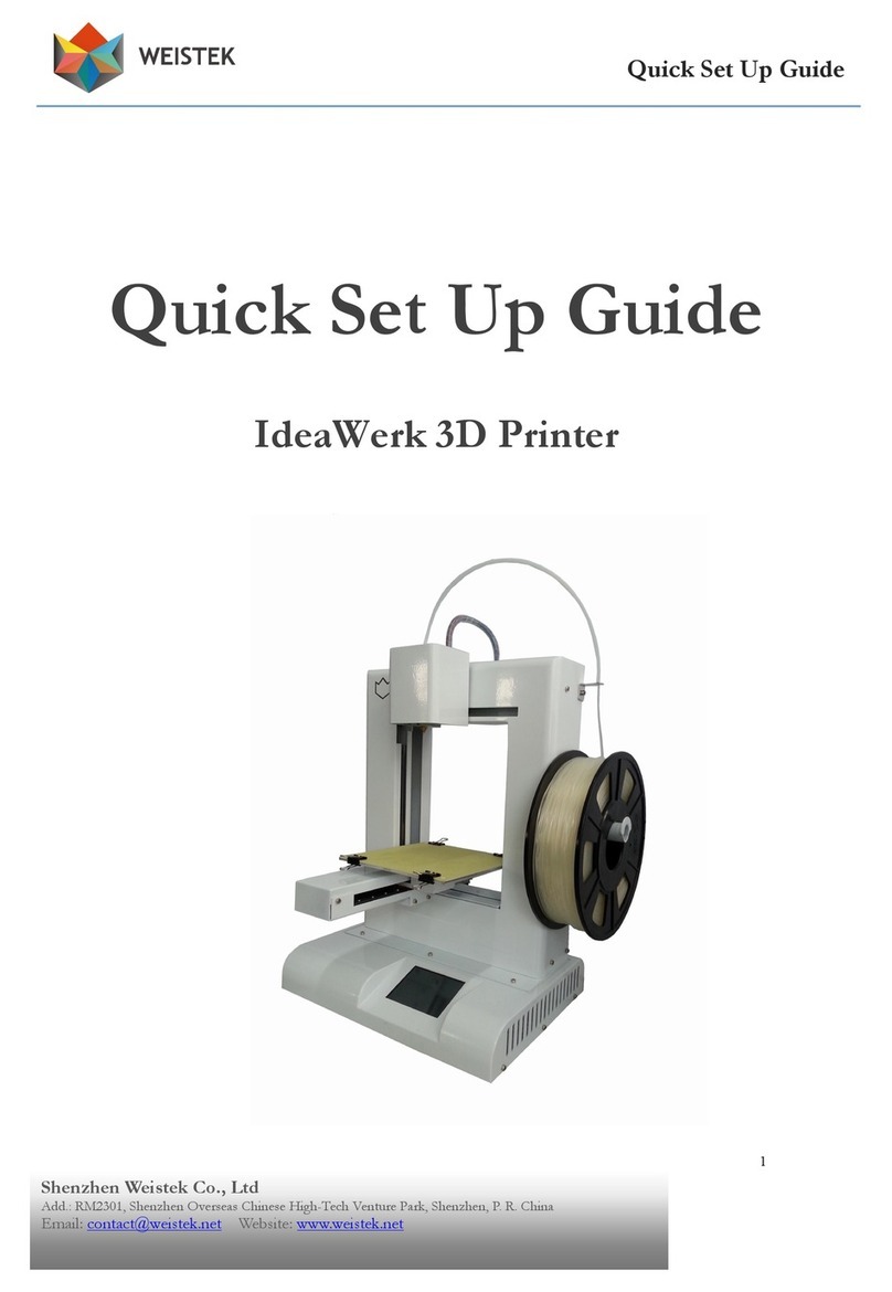 weistek IdeaWerk User manual