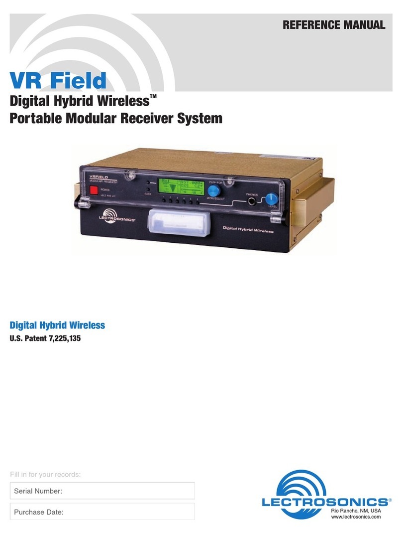 Lectronics VR Field Reference manual