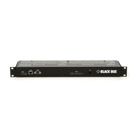 Black Box PSE508MA User manual Black Box PSE508MA User manual