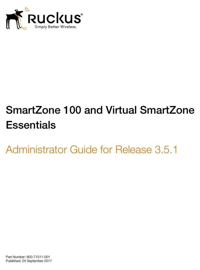 Ruckus Wireless SmartZone 100 Administrator's guide