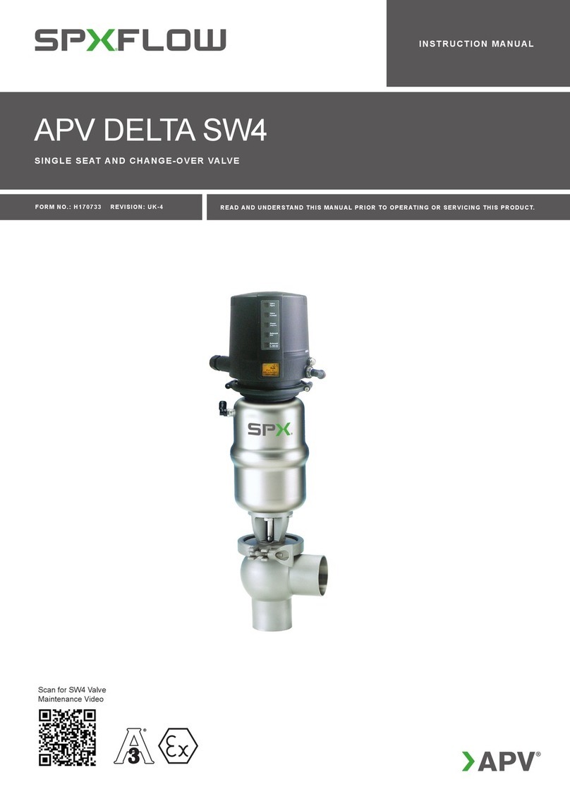 SPX FLOW APV DELTA SW4 instruction manual