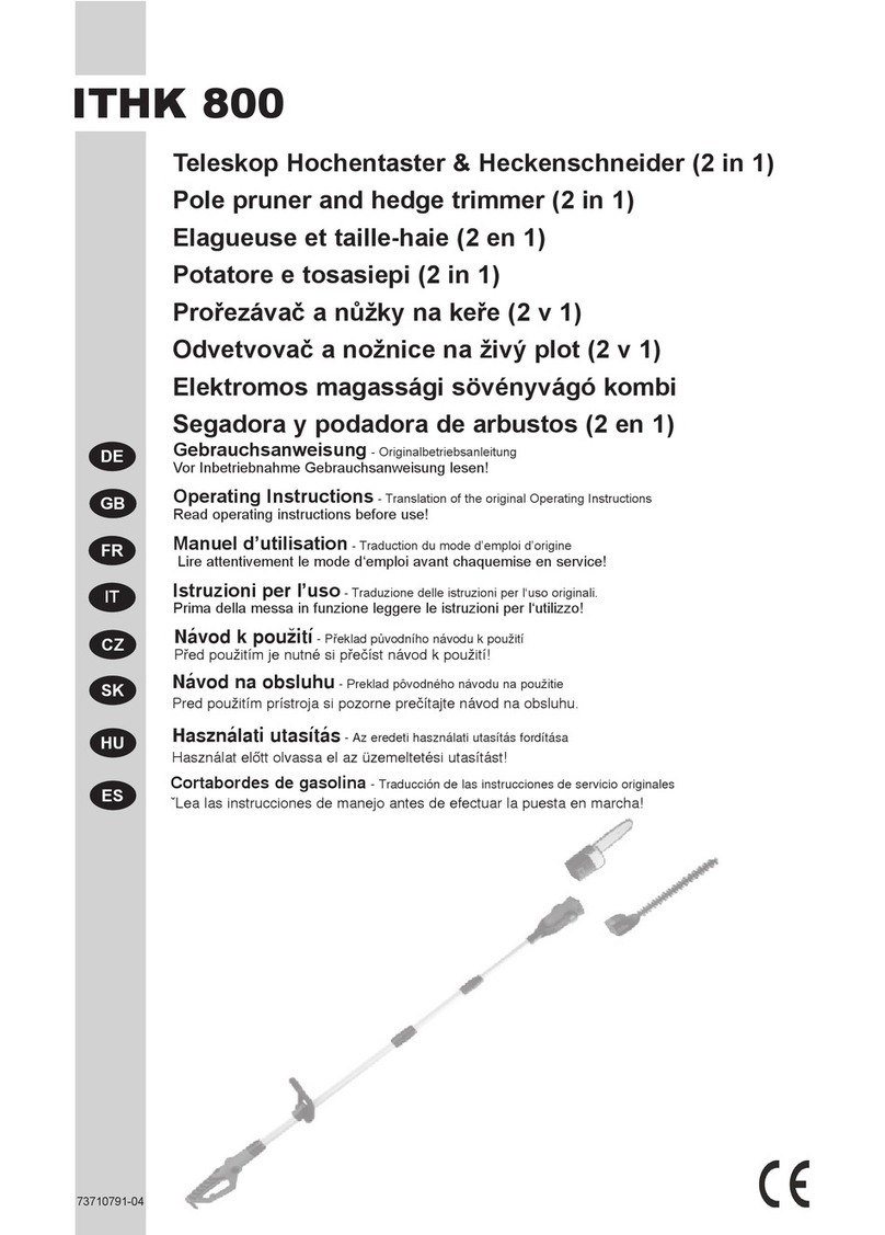 IKRAmogatec ITHK 800 operating instructions
