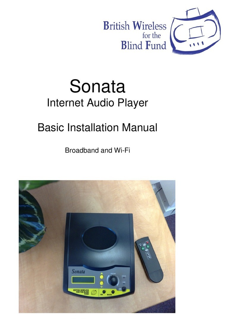 British Wireless for the Blind Fund Sonata installation manual