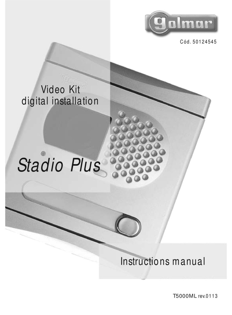 golmar Stadio Plus User manual