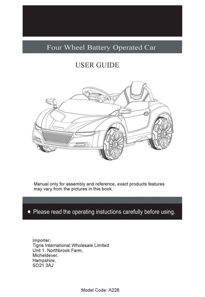 Ride On Cars A228 User manual