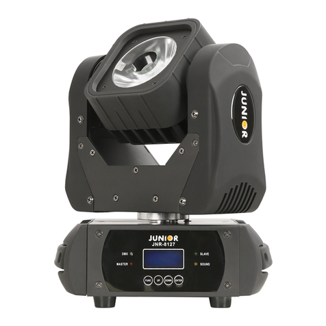 PR Lighting JNR DOT BEAM manual