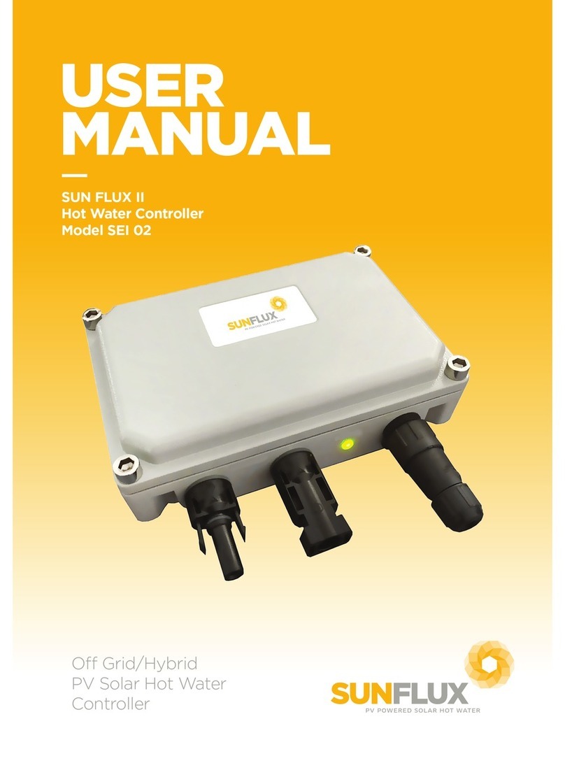 Sun Flux SEI 02 user manual