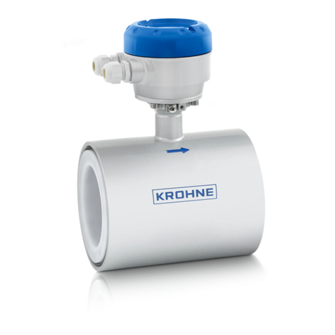 KROHNE OPTIFLUX 1000 quick start guide