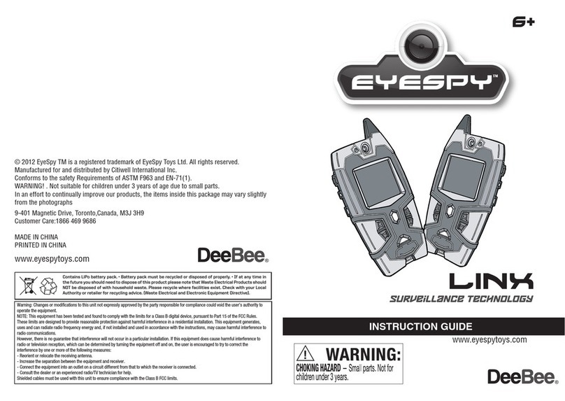 Eyespy LINX Instruction guide