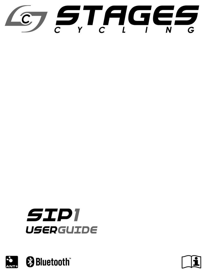Stages cycling SIP1 User manual Stages cycling SIP1 User manual