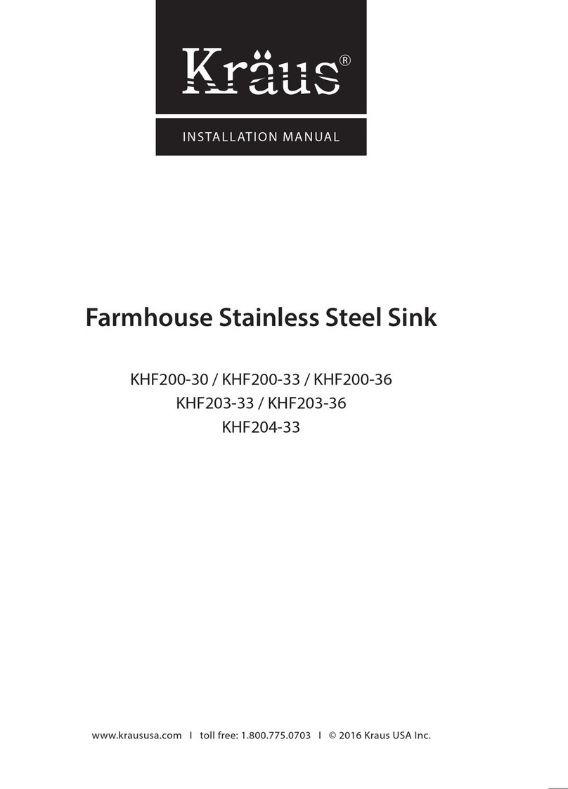 Kraus KHF200-30 User manual