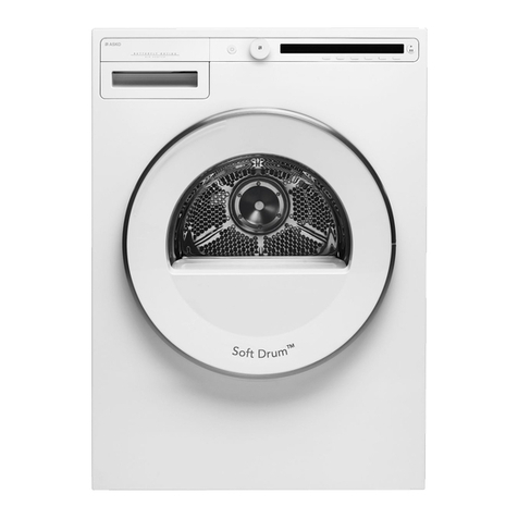Asko T208V.W.U User manual