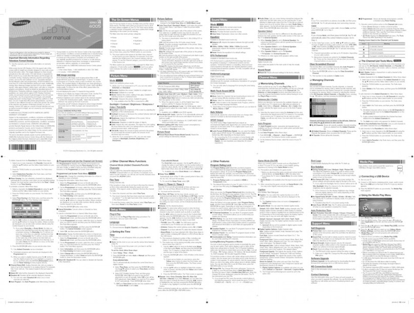 Samsung 4005 Series User manual