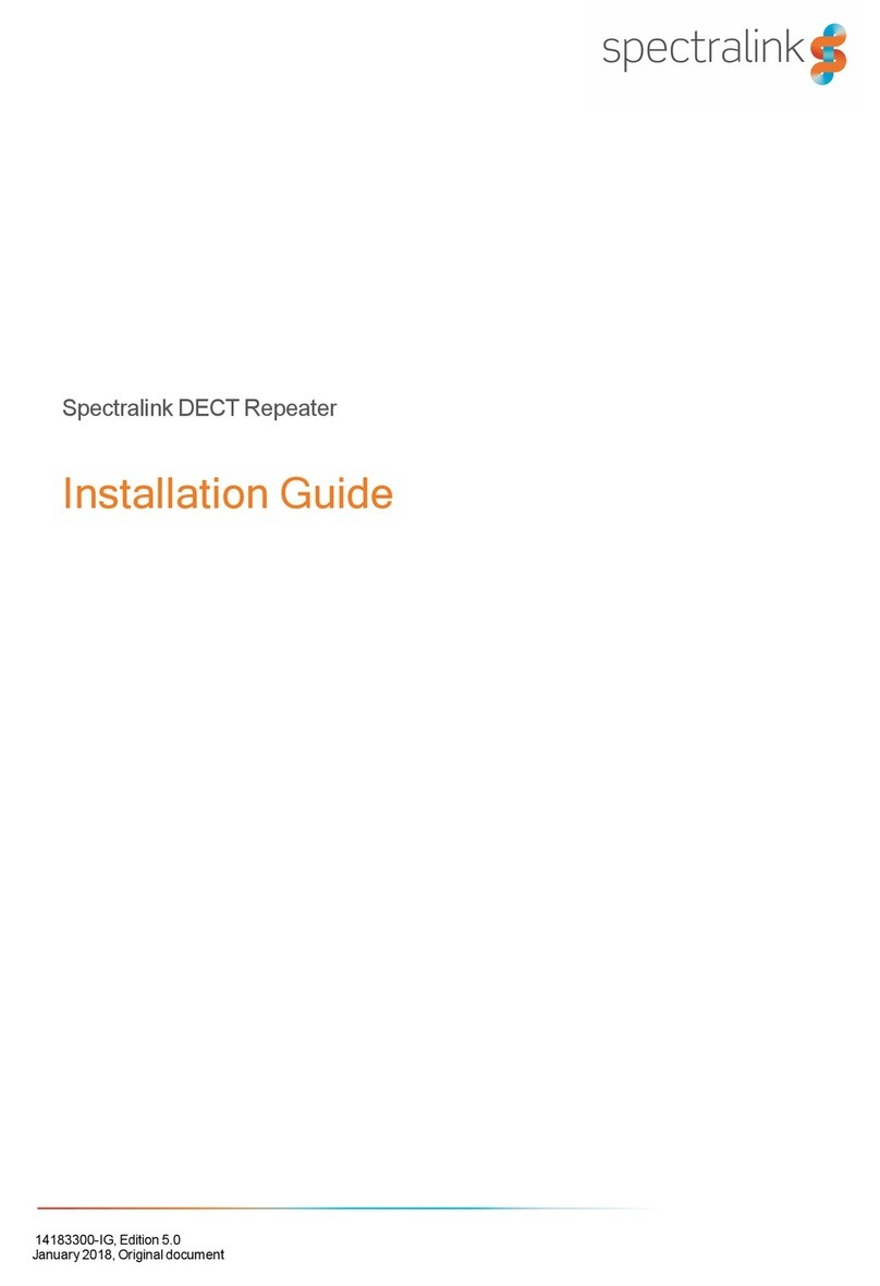 SpectraLink 0244 1000 installation guide SpectraLink 0244 1000 installation guide