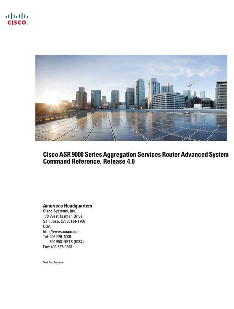 Cisco ASR 9000 Series Installation manual