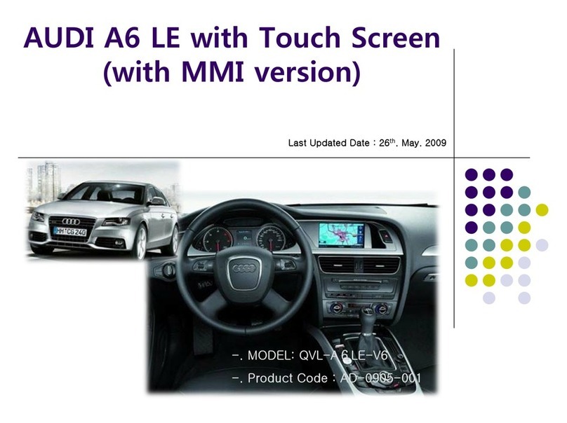 Audi QVL-A6 LE-V6 User manual