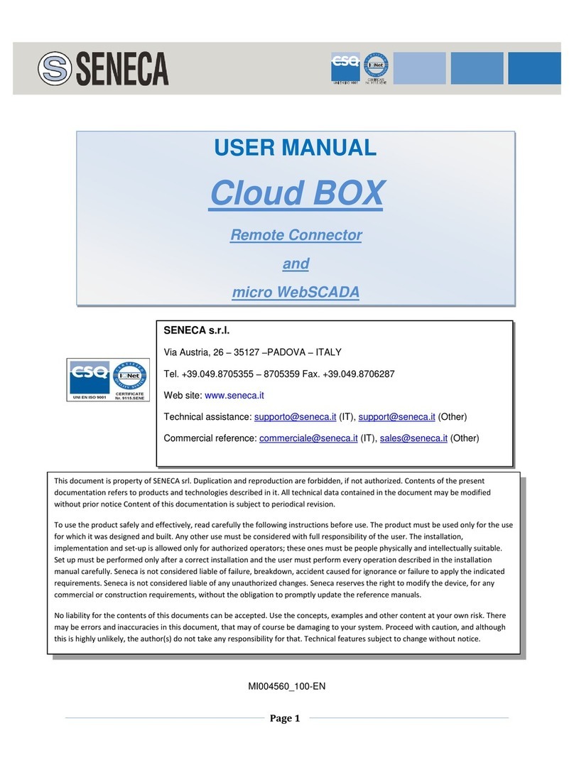 Seneca Cloud BOX user manual