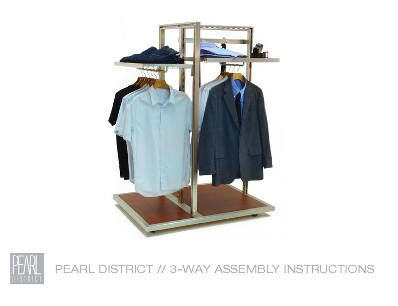 Pearl District 290-3WAY-MP Assembly instructions