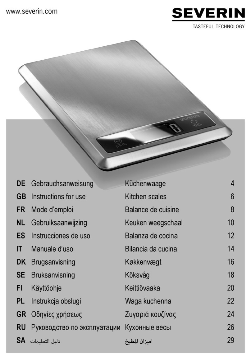 SEVERIN SEV3669 User manual