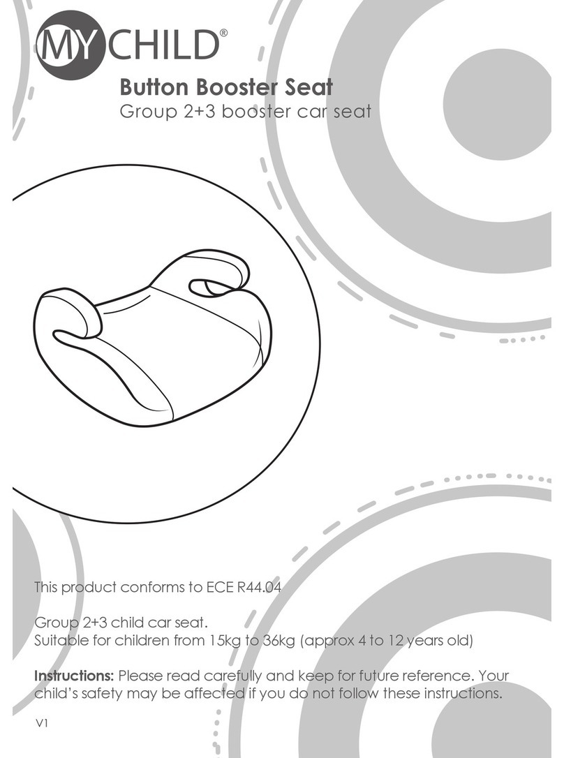 My Child Button Booster Seat instructions My Child Button Booster Seat instructions