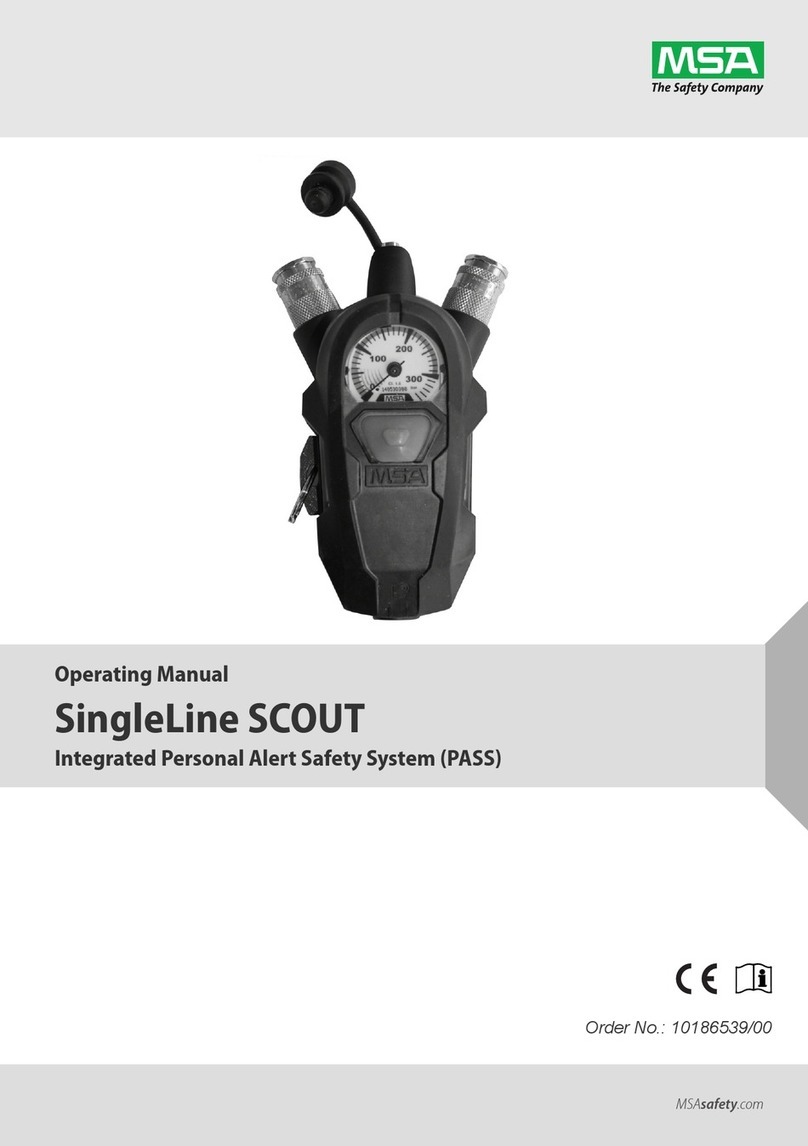 MSA SingleLine SCOUT User manual