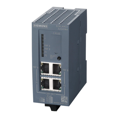 Siemens SCALANCE X-200RNA User manual