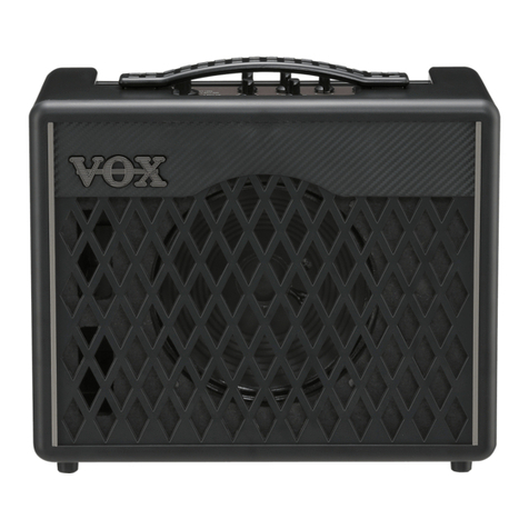 Vox VX II User manual