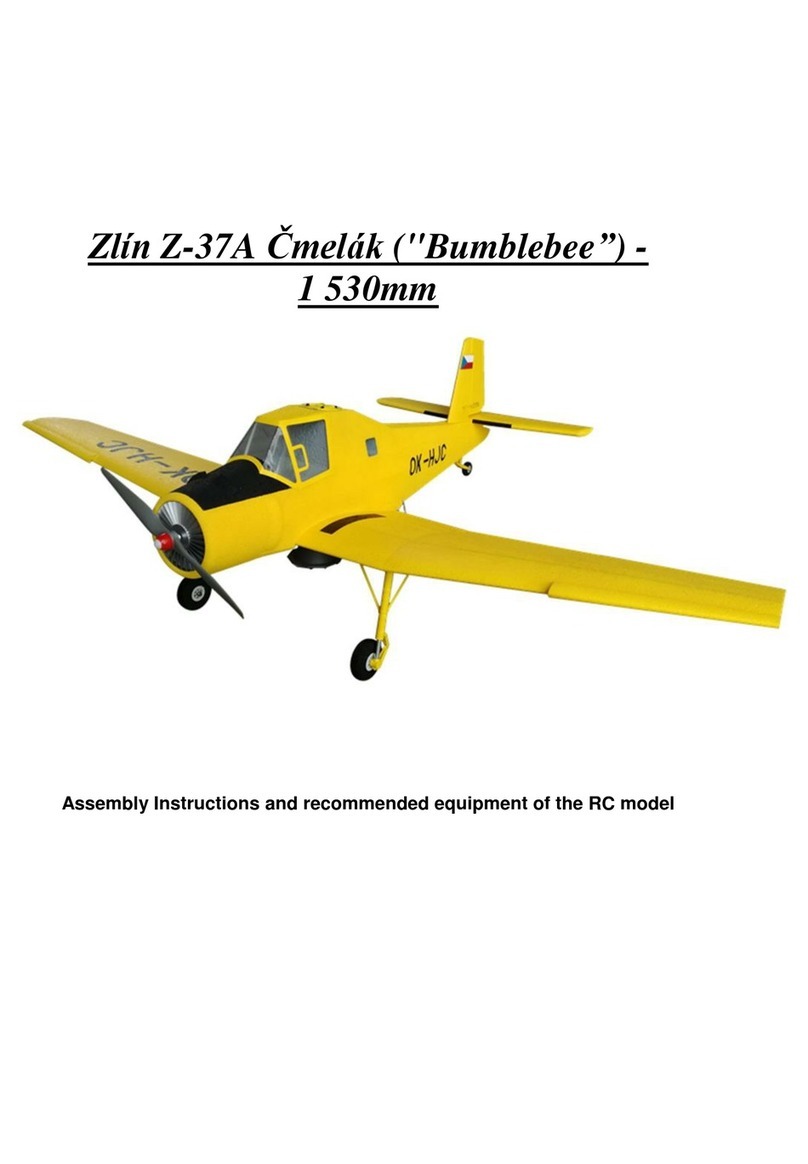 KOR MODEL Zlin Z-37A Cmelak Assembly instructions KOR MODEL Zlin Z-37A Cmelak Assembly instructions