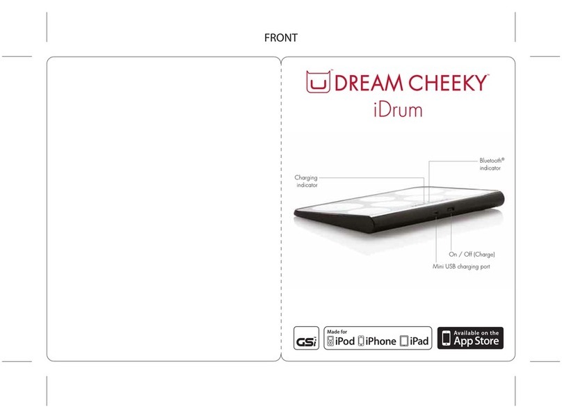 Dream Cheeky iDrum instructions
