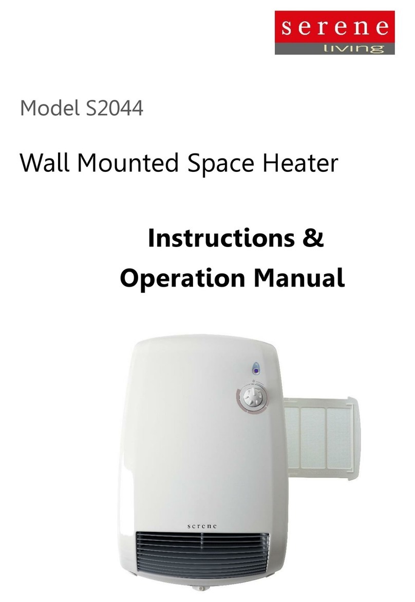 Serene S2044 Manual