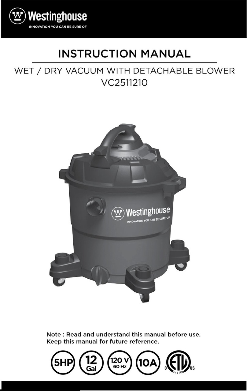 Westinghouse VC2511210 instruction manual