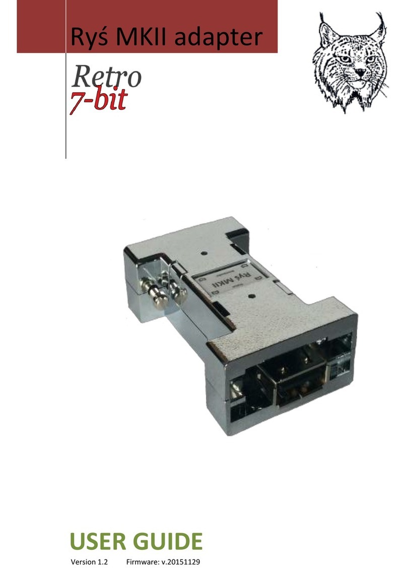 Retro 7-bit Rys MKII user guide