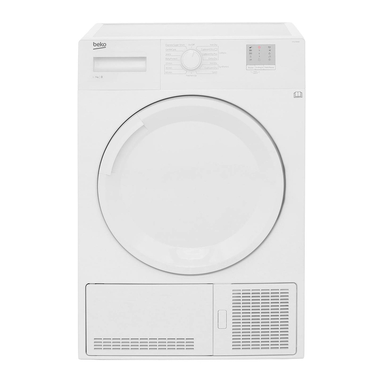 Beko DTGC8000W User manual